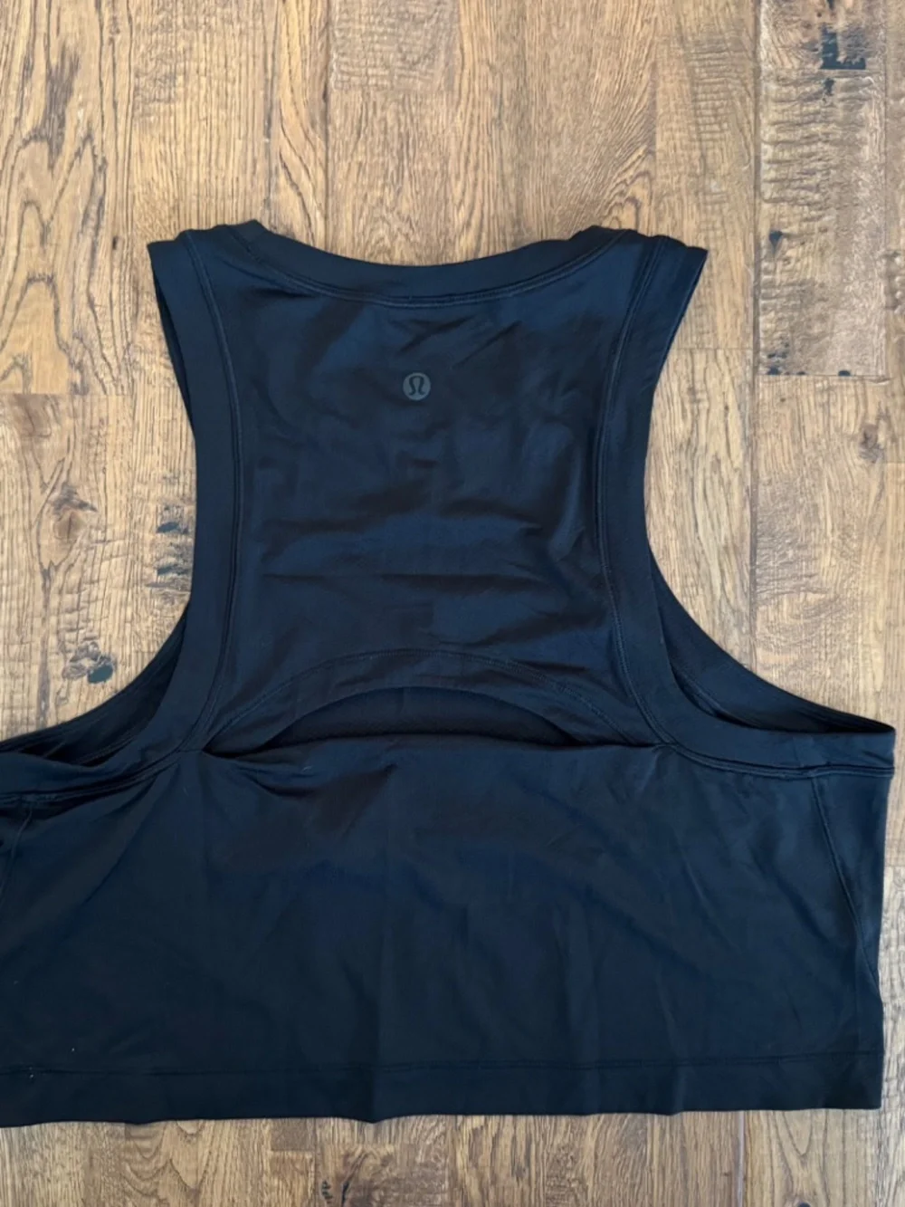 Lululemon Open Back Cropped Training Tank Top Women's‎ Size 4 6 W1DHKS AA